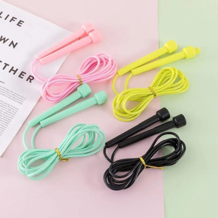 2 PCS Pen Handle Shaped Small Handle Rubber Skipping Rope for Fitness, 2 PCS