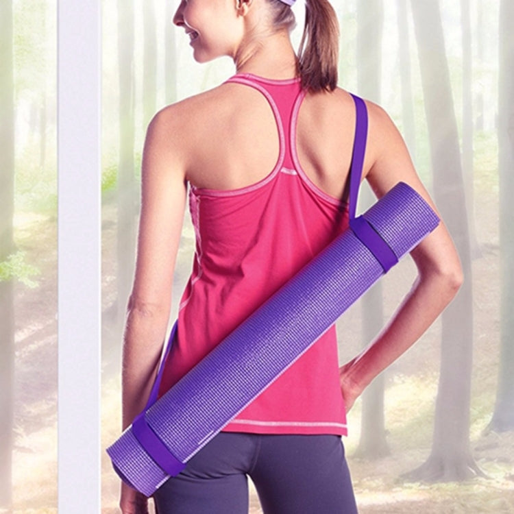Cotton Rope Yoga Mat Strap Multifunctional Strapping Strap, Black, Orange, Deep Purple, Sky Blue, Navy, Dark Gray, Light Gray, Pink, Rose Red, Scarlet, Light Purple, Black and White, Blue and White, Gray and White, Army Green