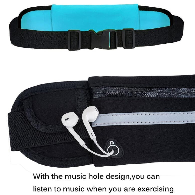 Kettle Pockets Outdoor Sports Mobile Phone Pockets Waist Bag, Rose Red, Sky Blue, Black, Green, Orange