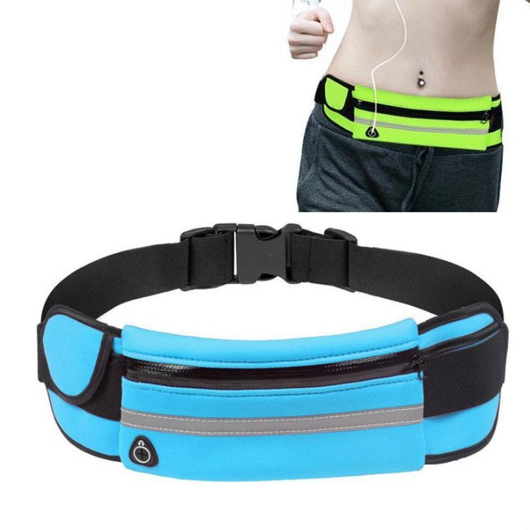 Kettle Pockets Outdoor Sports Mobile Phone Pockets Waist Bag, Rose Red, Sky Blue, Black, Green, Orange