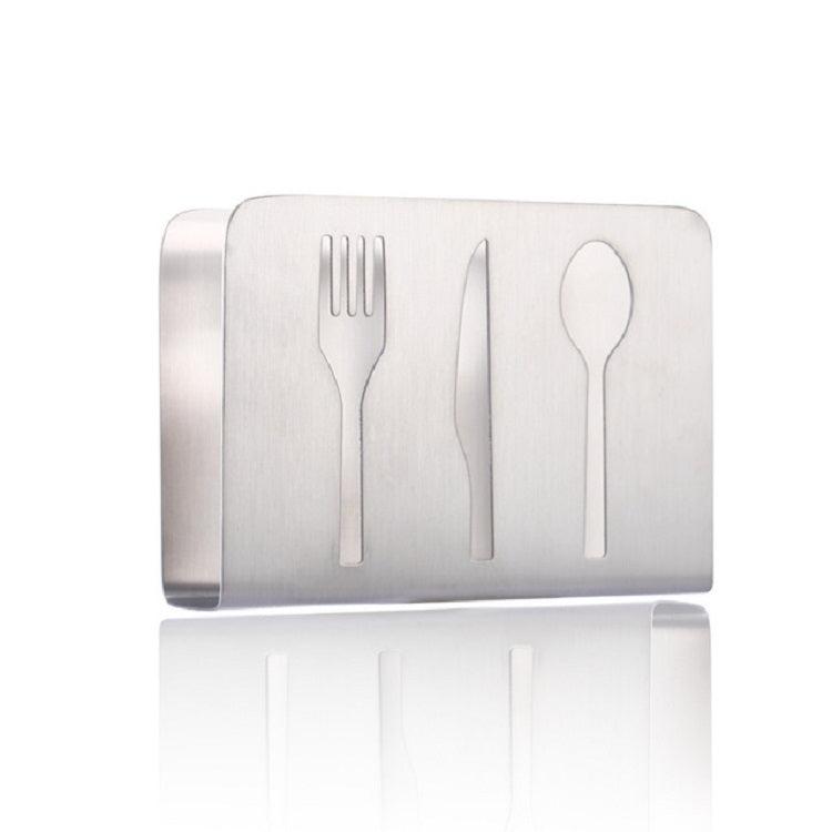 Restaurant Hotel Napkin Nolder Paper Towel Holder Stainless Steel Square Towel Holder, Tableware (Sanding), Grilles (Sanding), Plant (Sanding), Lovers (Sanding)