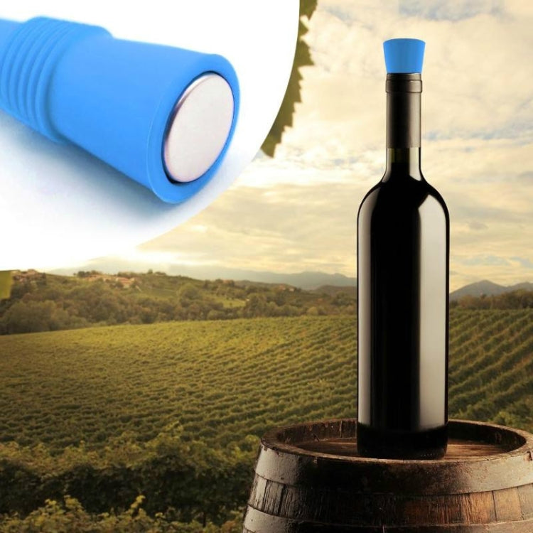 Food Grade Silicone Wine Stopper Creative Preservation Bottle Stopper, Preservation Bottle Stopper(Purple), Preservation Bottle Stopper(Red), Preservation Bottle Stopper(Blue), Preservation Bottle Stopper(Green)