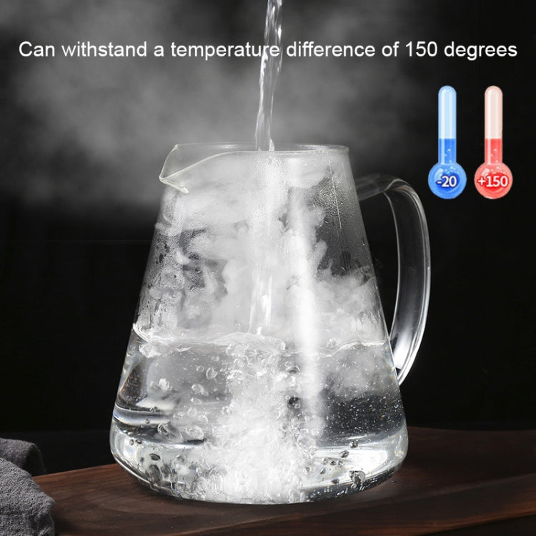 Stainless Steel Infuser Teapot Clear Borosilica Glass Filter Heat Resistant Coffee Puer Tea Pot Heated Container Boiling Kettle, 1500ml, 750ml, 950ml