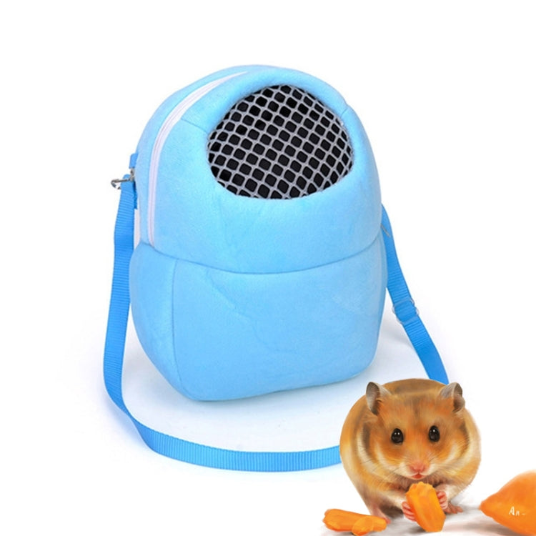 Pet Bag Small Pet Hamster Carrier Pure Color Leash Travel Bag, S