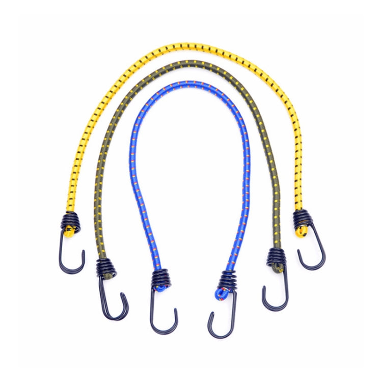 Outdoor Bundling Rope Elastic Tents Metal Buckle High Stretch Clothesline Camping Luggage Packing Hook