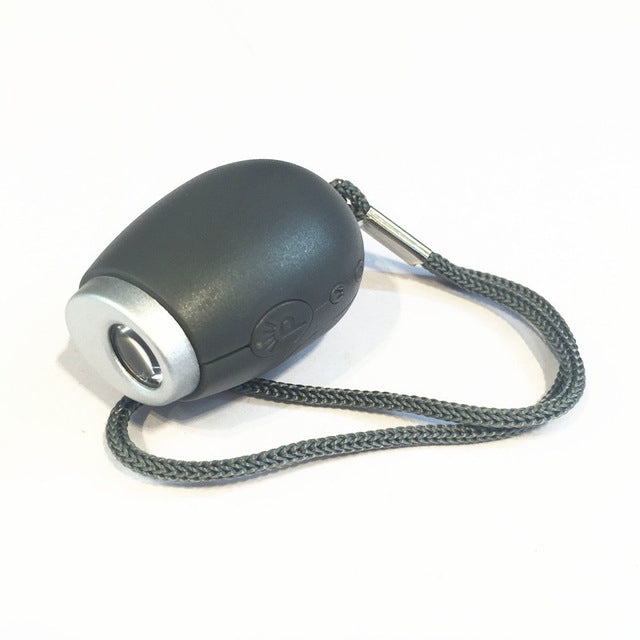 Portable Digital Projection Alarm Clock Mini Projector LED Clock Carry Time Flashlight Clock with Hanging Rope