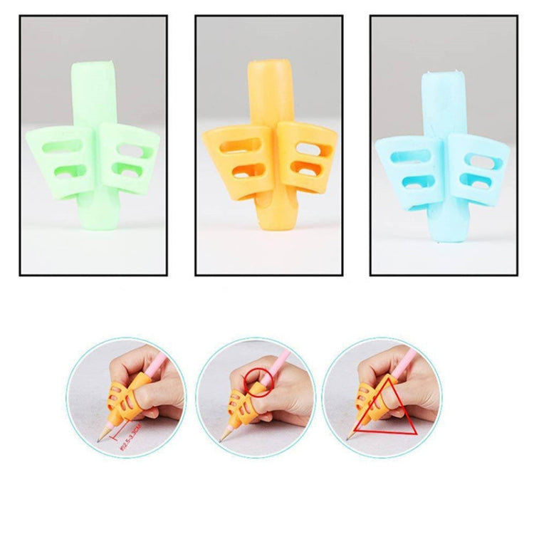Non-toxic Children Pencil Writing Aid Grip Posture Correction Tools, Random Color Delivery, 1 PC