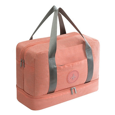 Waterproof Large Capacity Double Layer Beach Bag Portable Sports Bags Cube Bags Travel Bags
