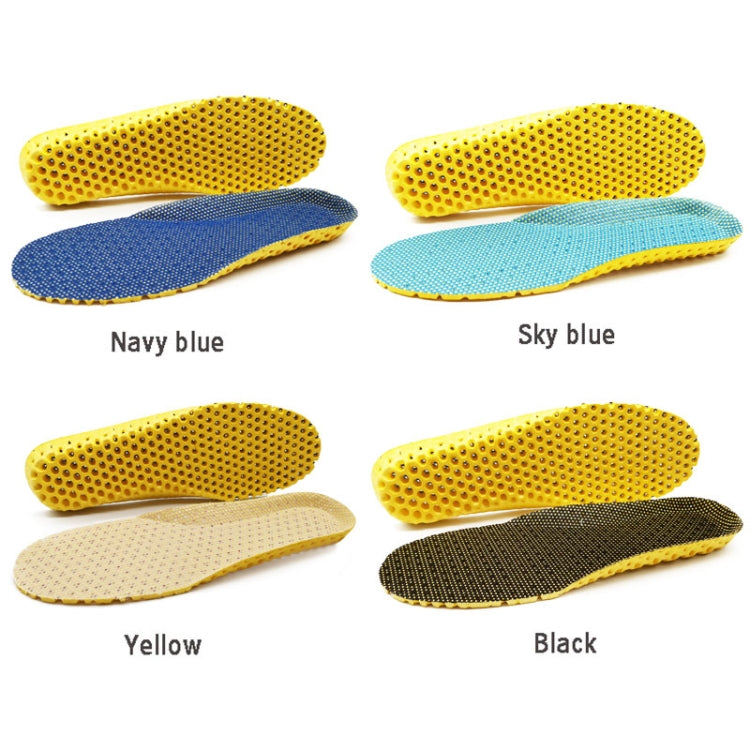 5 Pairs Stretch Breathable Deodorant Running Cushion Insoles, 35, 36, 37, 38, 40, 41, 42, 43, 44, 45, 46, 39
