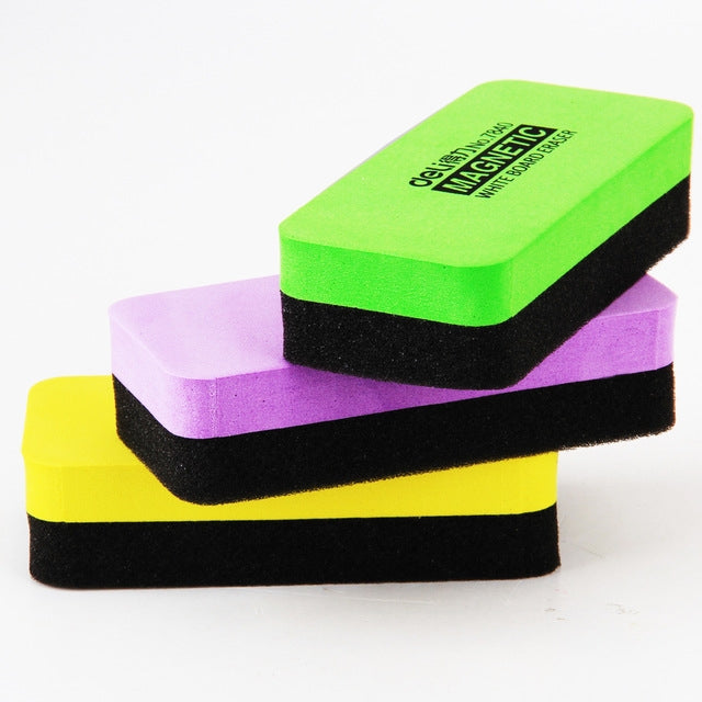 Magnetic Board Office School Blackboard Eraser Professional Cleaning Tool,Random Color Delivery, Blackboard Eraser