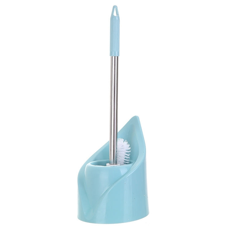 Stainless Steel Long Handle Toilet Brush Toilet Cleaning Brush, Triangle Shape Base