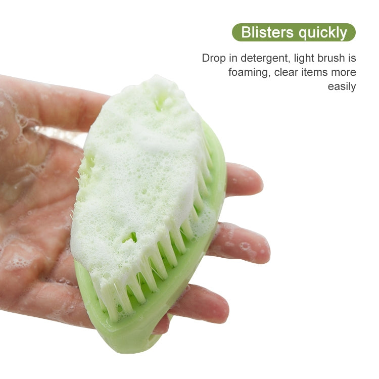 2 PCS  Multi Functional Soft Hair Laundry Washing Shoes Bathroom Cleaning Brush