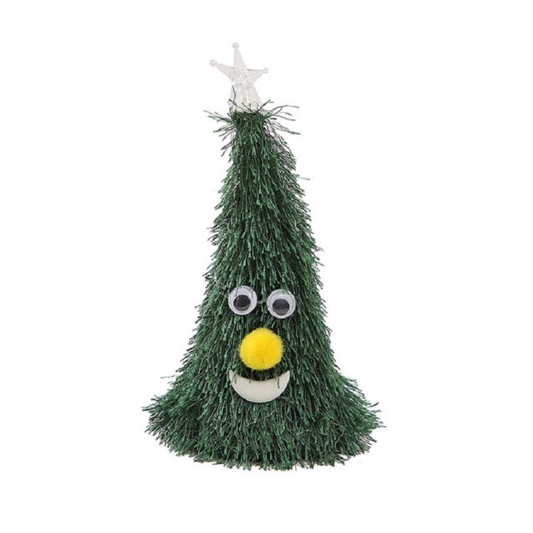 6 inch Electric Cap Christmas Swing Tree Hat Christmas Ornaments Props, Shake Cap with Music, Shake Cap with Pentagram Light, Swing Tree with Bell, Swing Tree with Pentagram Light