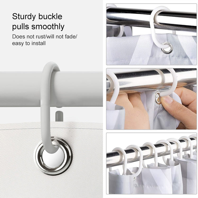 Shower Curtain Waterproof Bathroom Geometric Light Grey Bath Curtains, 80x180cm, 80x200cm, 100x180cm, 100x200cm, 120x180cm, 120x200cm, 150x180cm, 150x200cm, 180x180cm, 180x200cm, 200x180cm, 200x200cm, 220x200cm, 240x200cm, 260x200cm, 280x200cm, 300x200cm