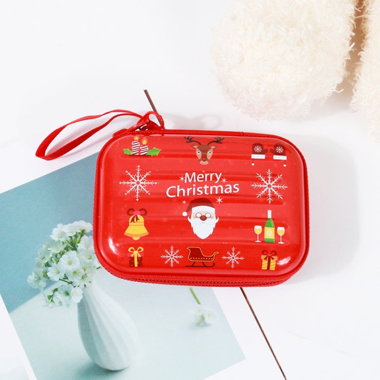 Christmas Cartoon Coin Purse Creative Square Storage Box Key Case, Type 2, Type 1, Type 3, Type 4, Type 5, Type 6