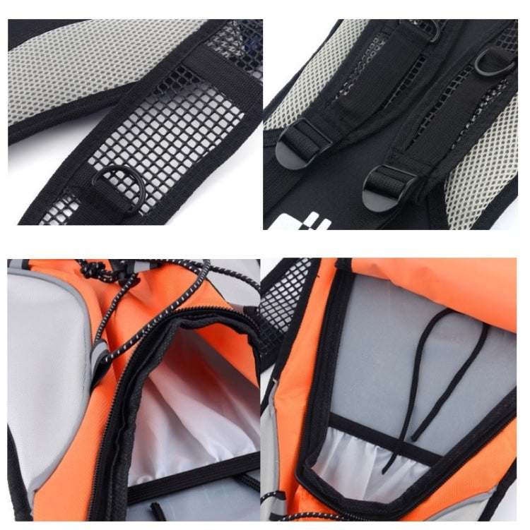 Outdoor Sports Mountaineering Cycling Backpack with 2L Water Bag, Blue with Water Bag, Orange with Water Bag, Black with Water Bag