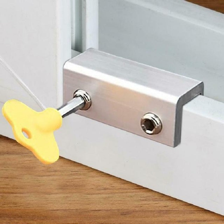 Child Safety Guard Anti-Theft Door Window Stopper, Single Hole, Double Hole