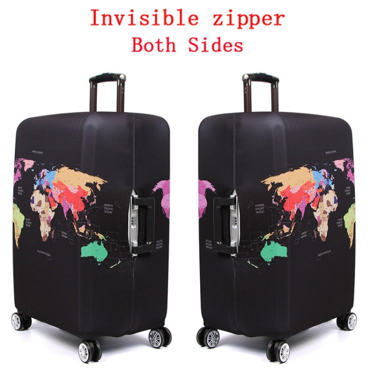 Travel Luggage Cover Suitcase Dustproof Scratch-proof Protection Elastic Sleeve, S Size 19 to 21 inch, M Size 22 to 24 inch, L Size 26 to 28 inch, XL Size 29 to 32 inch