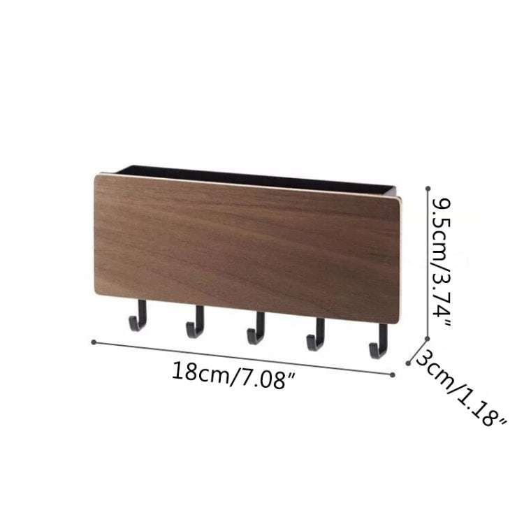 Punch-free Wall Key Hanger Multifunctional Hook Holder
