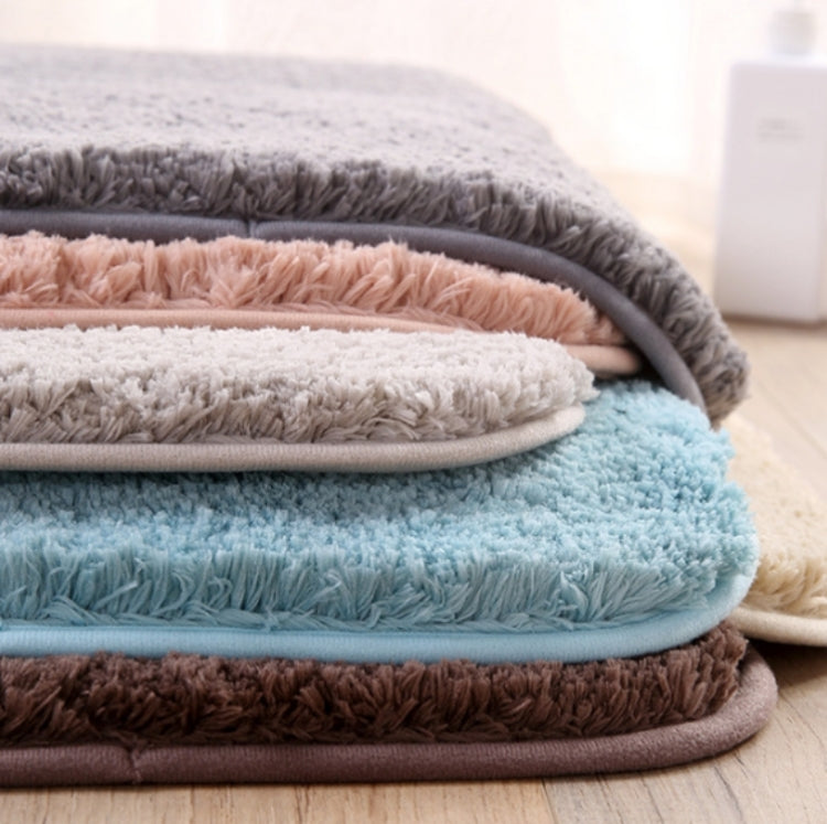 Bathroom Toilet Absorbent Bath Mat Carpet Bedroom Non-slip Foot Pad, 40x60cm, 50x80cm