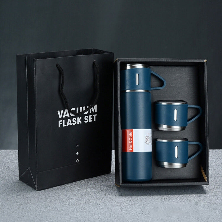 500ml 304 Stainless Steel Thermos Cup Portable Business Tea Cup,Spec:, Basic, Gift Box Set