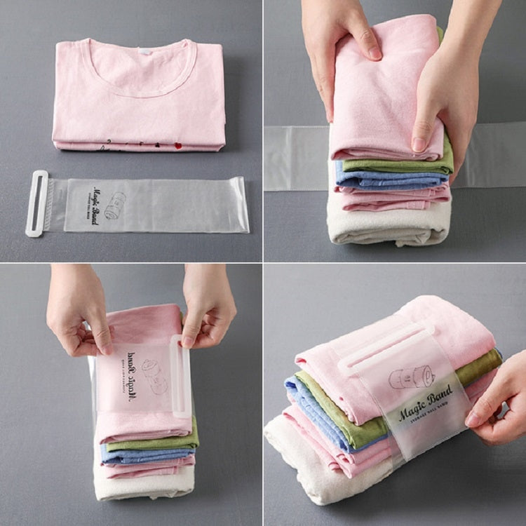 Clothes Magic Band Roll Strap Self-adhesive Strapping Belt Clothing Finishing Storage Belt, Small, Medium, Large