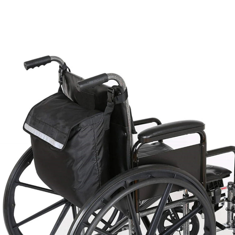 Outdoor Electric Wheelchair Armrest Storage Bag, 18x16x8 inches