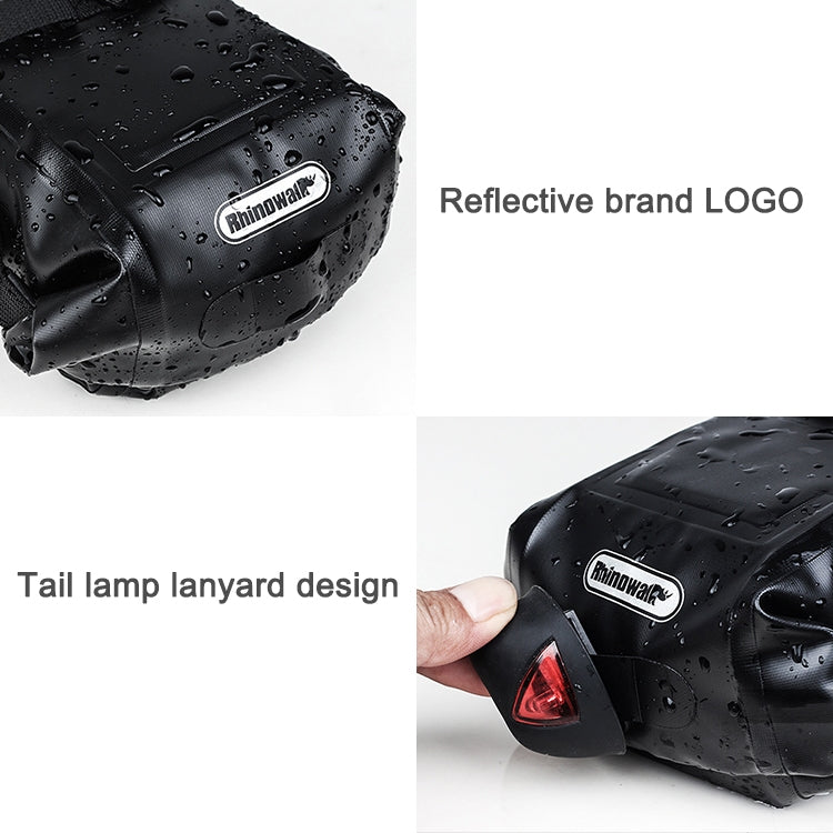 Rhinowalk Bicycle Tail Bag Waterproof Bicycle Saddle Bag Mountain Bike Back Seat Bag Riding Bag, TF550