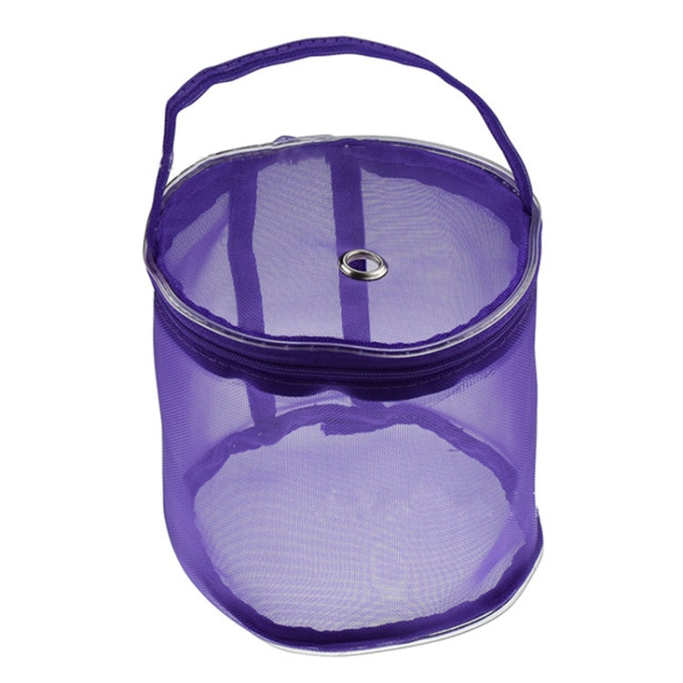 Mesh Bag DIY Hand Weaving Tools Yarn Storage Knitting Bag Organizer Hollow Yarn Bag, Big Rose Red, Big Purple, Small Rose Red, Small Purple, Small Beige, Small Pink