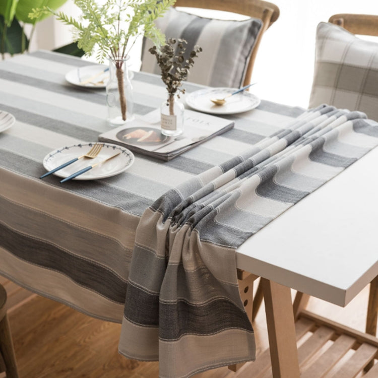 Cover Cloth Towel For The Rectangular Striped Coffee Table Round Table Dining Table, 60x60cm, 90x90cm, 100x135cm, 135x135cm, 135x160cm, 135x180cm, 135x200cm, 135x220cm, 135x250cm, 135x260cm, 135x300cm