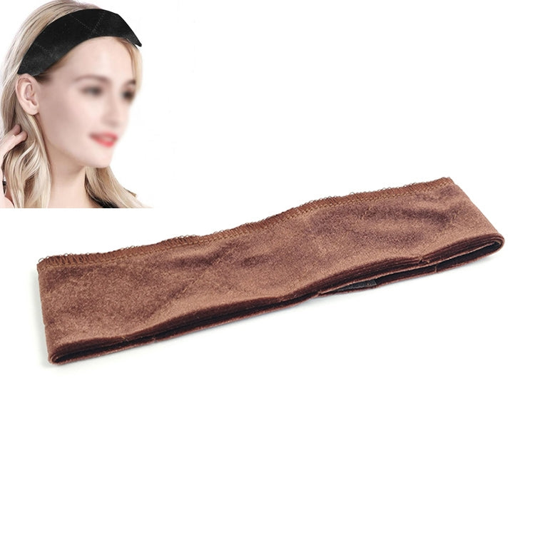Handmade Velvet Wig Hair Band Wig Fixed Headband