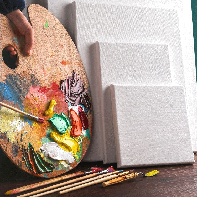 Cotton Wood Frame Canvas Oil Painting Frame, 18x24cm, 20x20cm, 20x30cm