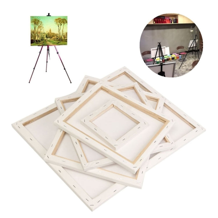 Oil Acrylic Paint White Blank Square Artist Canvas Wooden Board Frame, Board Frame, 15x15cm, Board Frame, 20x20cm, Board Frame, 25x30cm, Board Frame, 30x30cm, Board Frame, 40x40cm, Board Frame, 40x50cm