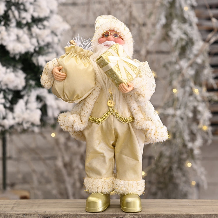 Christmas Decoration Standing Santa Claus Doll Christmas Backpack Old Man Doll Ornaments, Oil Lamp, Chevrolet, Chef, Gift