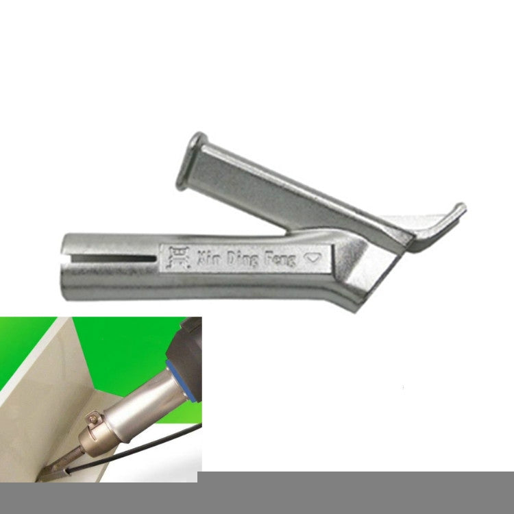 Titanium Alloy Plastic Welding Torch Triangle Welding Nozzle Floor Welding Nozzle, Floor Welding Nozzle