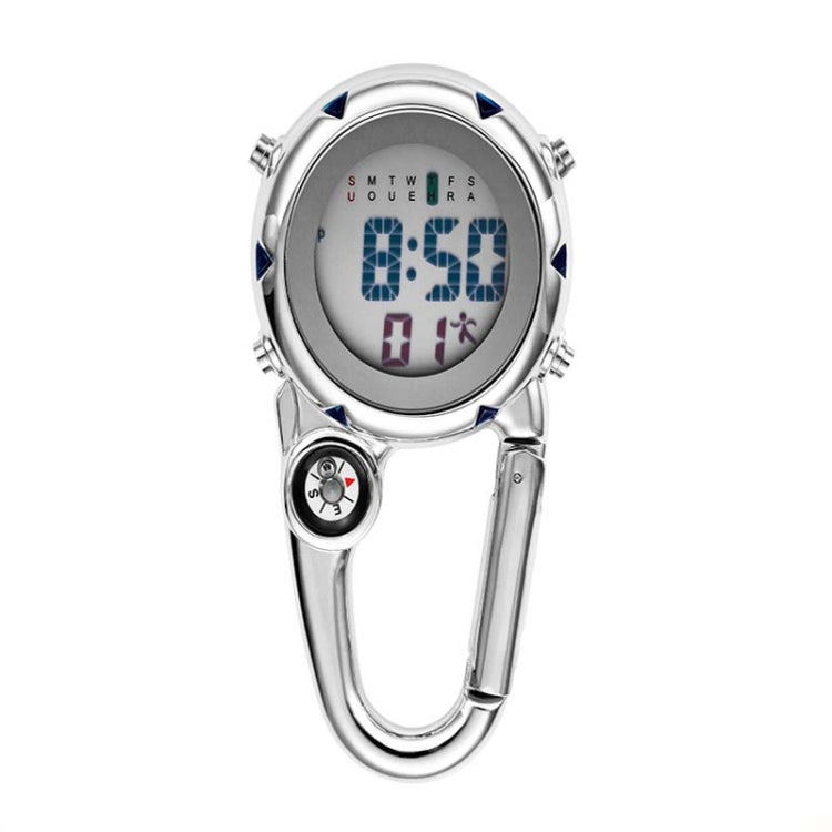Mountain Climbing Watch Multifunctional Stainless Steel Hook Watch, Stainless Steel Hook Watch(Orange), Stainless Steel Hook Watch(Blue), Stainless Steel Hook Watch(Yellow), Stainless Steel Hook Watch(Red)