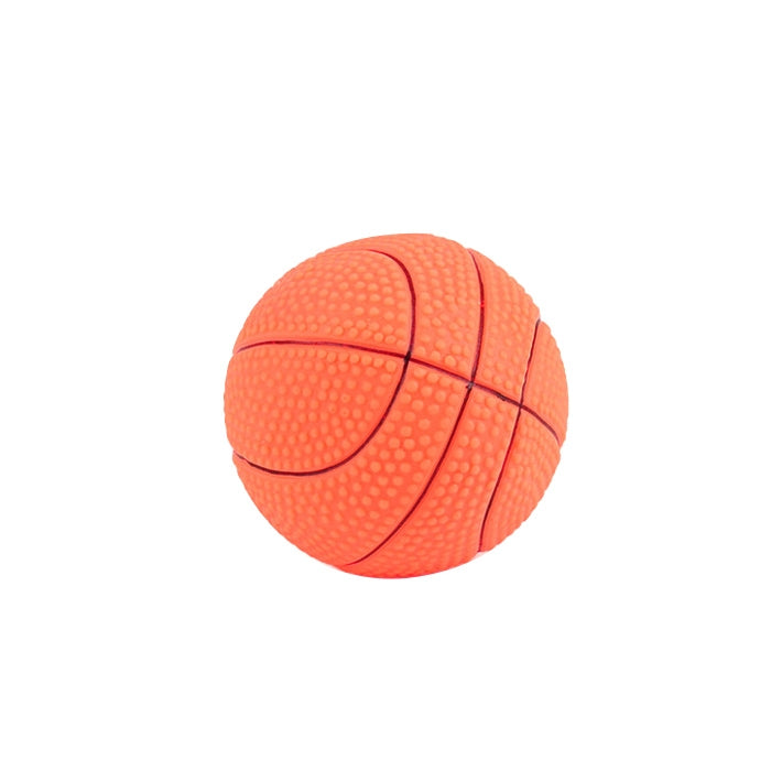 Rubber Squeak Toy for Dog Screaming Chicken Chew Bone Squeaky Ball Dog Toys Tooth Grinding, Random Color Delivery