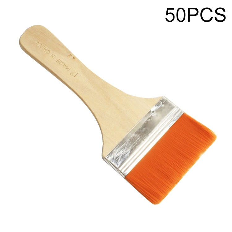 10 PCS Nylon Hair Painting Brush Oil Watercolor Water Powder Paint Brushe