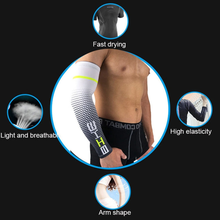 1 Pair Cool Men Cycling Running Bicycle UV Sun Protection Cuff Cover Protective Arm Sleeve Bike Sport Arm Warmers Sleeves, L, M, XXL, XL