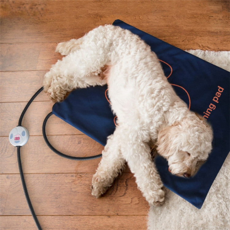 Pet Heating Pad Waterproof and Anti-Scratch Electric Blanket, Size: 60x45cm, JP Plug
