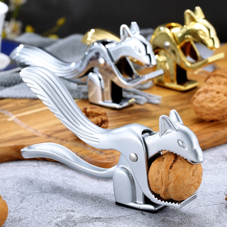 Squirrel Shape Walnut Clip Multifunctional Nut Shell Clip, Bright Color, Sand Color