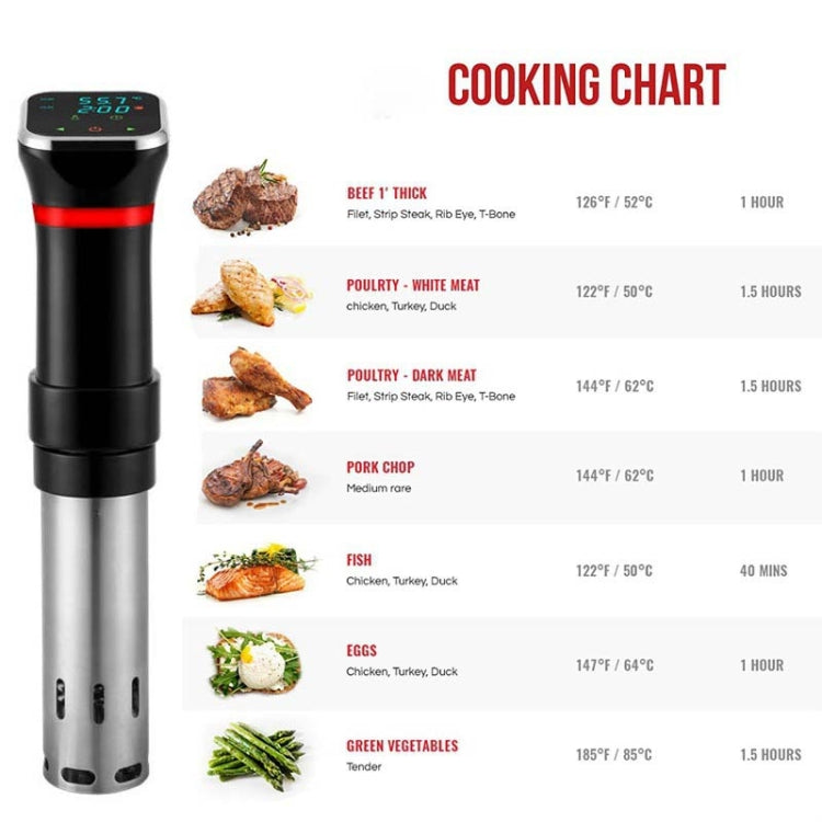 Low Temperature Slow Cooker Thawed Vacuum Steak Machine, UK Plug, US Plug, EU Plug, AU Plug