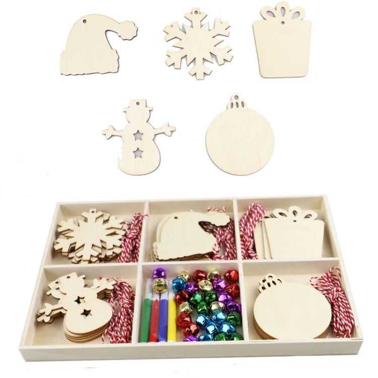 Christmas Creative DIY Decoration Gift Set  Handmade Wood Chip Pendant, JM02027, JM02028, JM02029, JM02030, JM02031, JM02032, JM02033, JM02034, JM02035, JM02036, JM02037, JM02038, JM02039, JM02040, JM02041