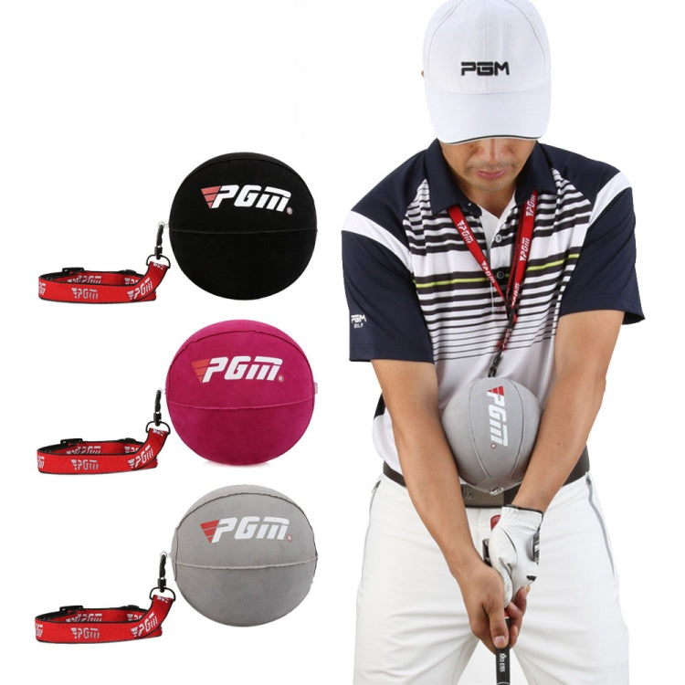 PGM JZQ012 Golf Inflatable Ball Swing Trainer Arm Corrector Auxiliary Correction Trainer, JZQ012 Black, JZQ012 Gray, JZQ012 Rose Red