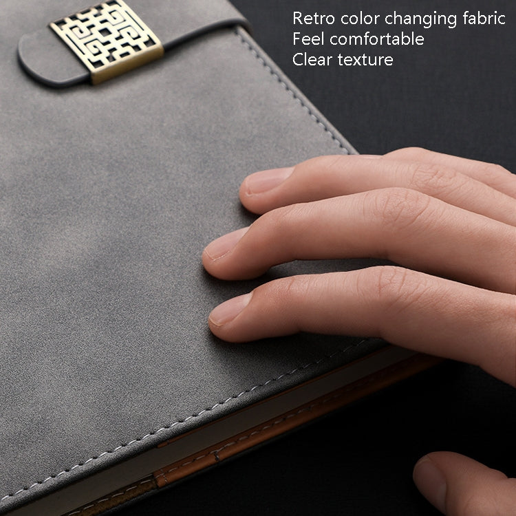 Notebook Business Retro Simple Notebook Office Notepad, Gray B5 Sheepskin Simple Style, Lake Green B5 Sheepskin Simple Style, Brown A5 Sheepskin Buckle, Dark Blue A5 Sheepskin Buckle, Gray A5 Sheepskin Buckle, Red A5 Sheepskin Buckle                   ...