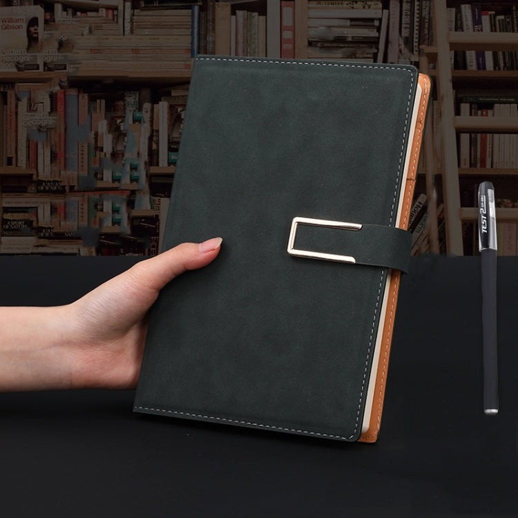 Notebook Business Retro Simple Notebook Office Notepad, Gray B5 Sheepskin Simple Style, Lake Green B5 Sheepskin Simple Style, Brown A5 Sheepskin Buckle, Dark Blue A5 Sheepskin Buckle, Gray A5 Sheepskin Buckle, Red A5 Sheepskin Buckle                   ...