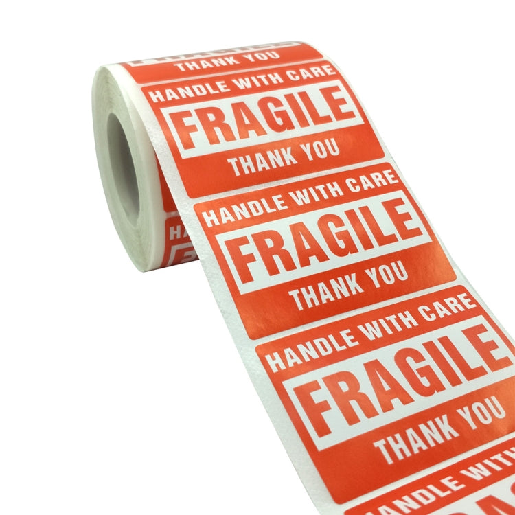 Caution Warning Packaging Transportation Sticker Label, A-87
