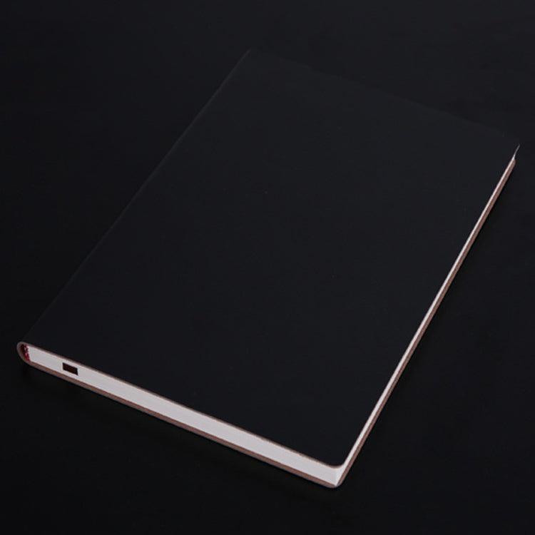 Notebook Student Notepad Diary Book Business Record Book PU Notebook, A5 Plain Weave Blue, A5 Plain Weave Cockscomb Red, A5 Plain Charred Tea Brown, A5 Plain Weave Black, A5 Plain Weave Bitter Tea Red, A5 Plain Weave Nile Blue, A5 Plain Weave Horn Gray...