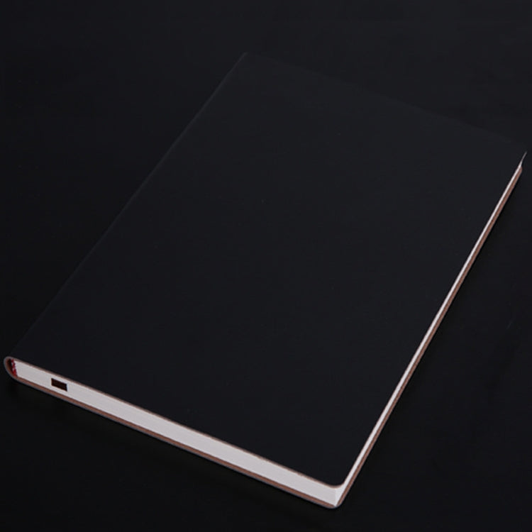 Notebook Student Notepad Diary Book Business Record Book PU Notebook, A5 Plain Weave Blue, A5 Plain Weave Cockscomb Red, A5 Plain Charred Tea Brown, A5 Plain Weave Black, A5 Plain Weave Bitter Tea Red, A5 Plain Weave Nile Blue, A5 Plain Weave Horn Gray...