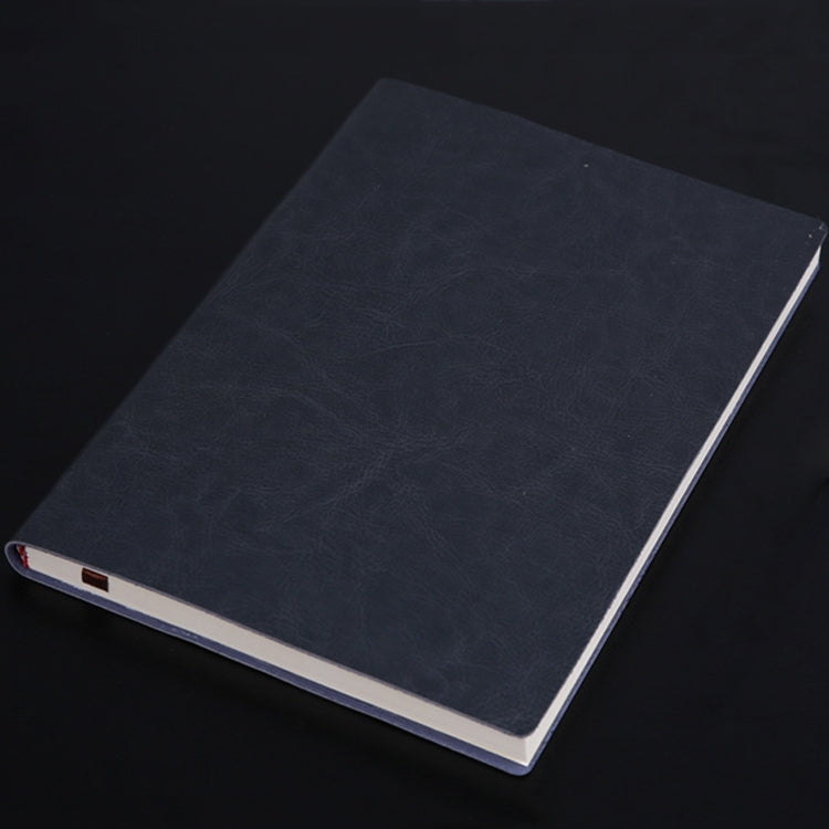 Notebook Student Notepad Diary Book Business Record Book PU Notebook, A5 Plain Weave Blue, A5 Plain Weave Cockscomb Red, A5 Plain Charred Tea Brown, A5 Plain Weave Black, A5 Plain Weave Bitter Tea Red, A5 Plain Weave Nile Blue, A5 Plain Weave Horn Gray...